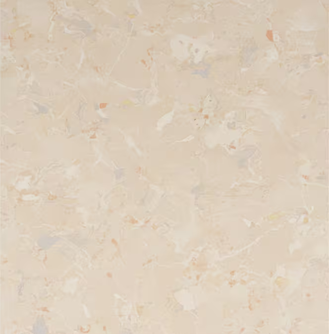 Linoleumboden mit pflegeleichter Oberfläche